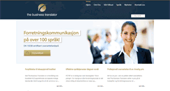 Desktop Screenshot of no.the-business-translator.com